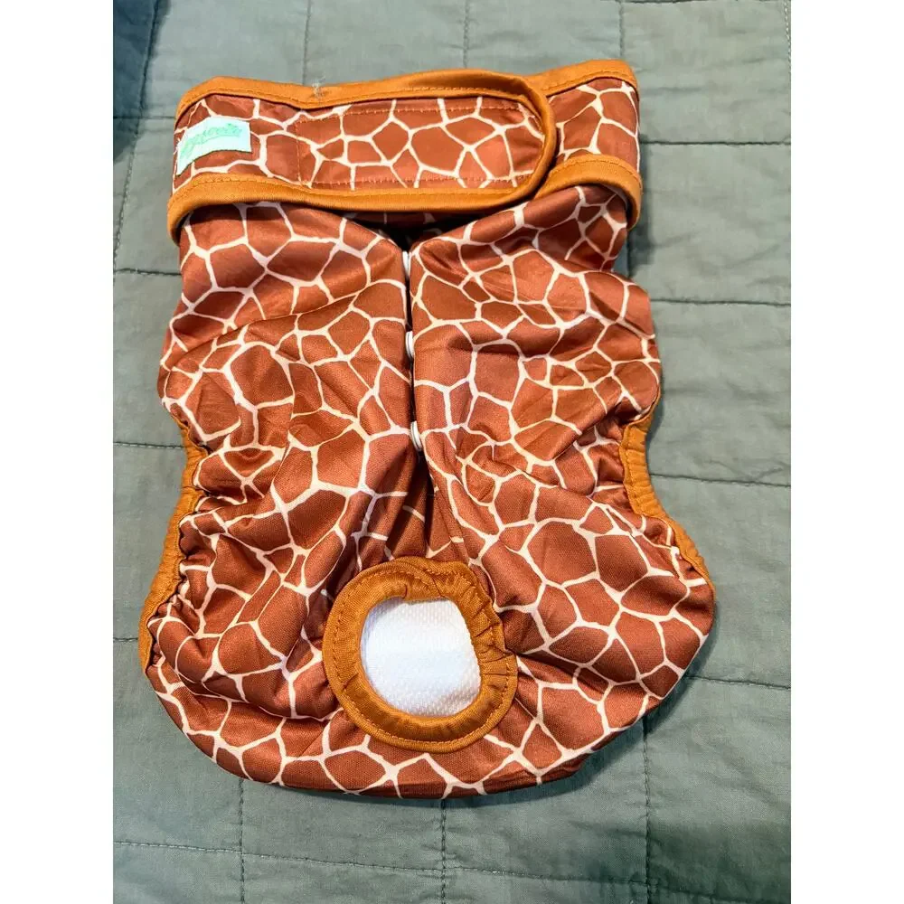 Washable Female Dog Diapers 3 Pack Size XL With Tail Hole